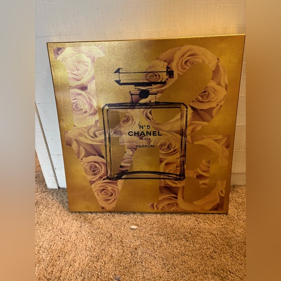 Art Chanel N5 Canvas Print Poshmark